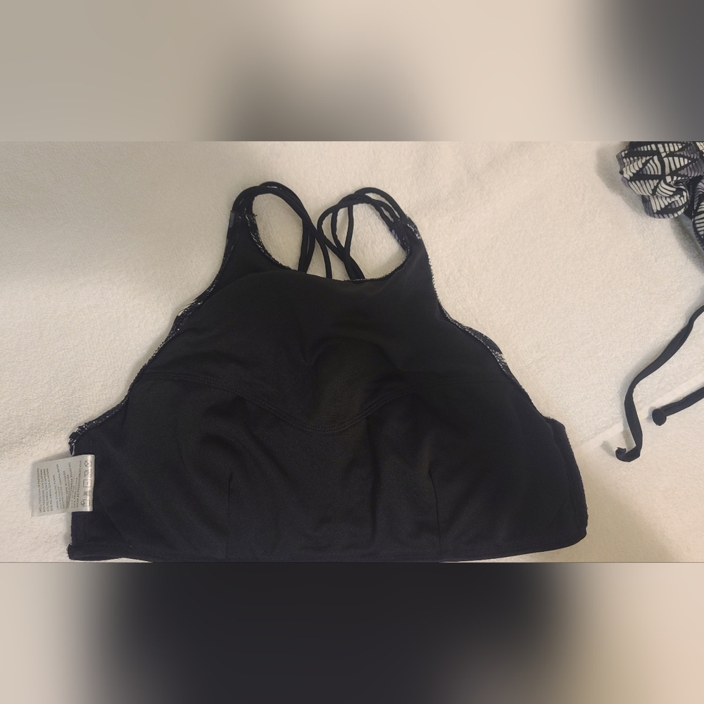Ripzone Black&White Geometric Bikini Set Size M - Picture 6 of 13